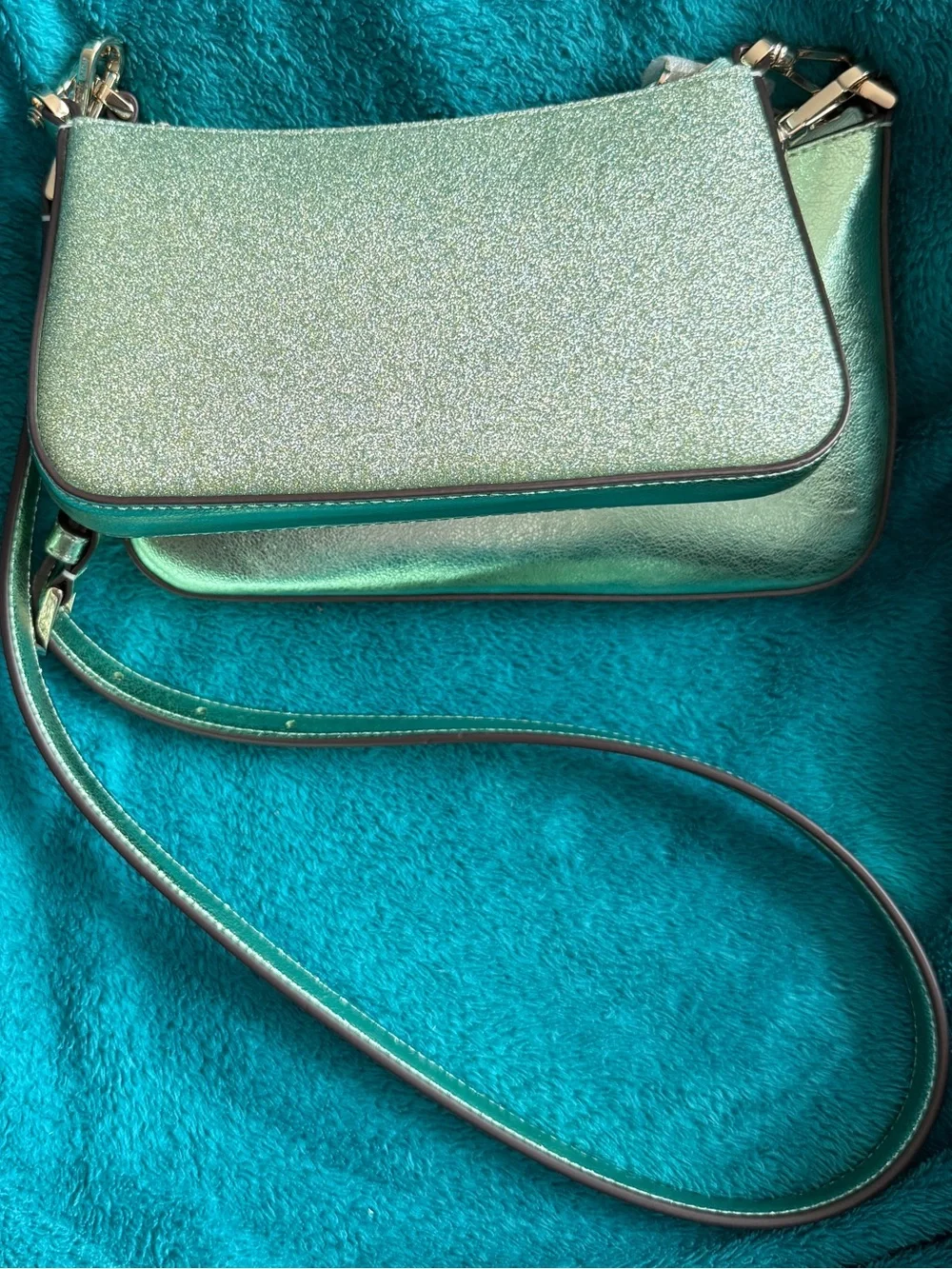 Kate Spade DUET crossbody duo SEAWATER NWT